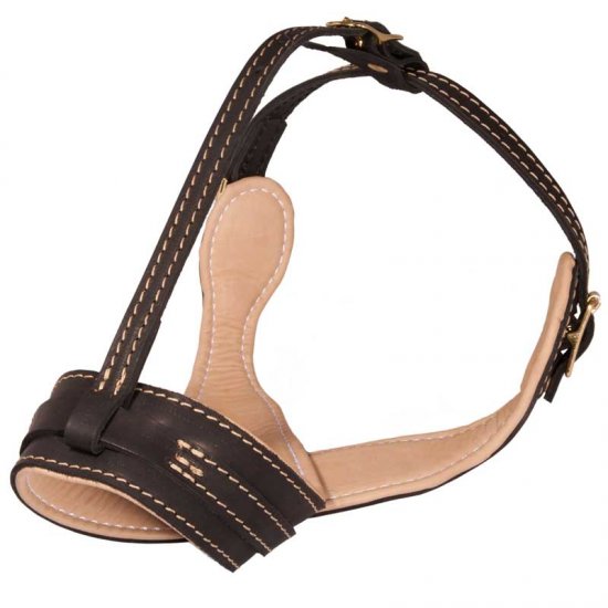Leather dog sales muzzle australia