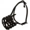 Lightweight Walking and Training Leather Cage Dog Muzzle