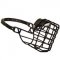 Winter Wire Cage Dog Muzzle with One Adjustable Strap