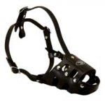 Anti Barking Leather Dog Muzzle
