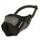 Training Dog Muzzle Made of Nylon and Leather Material