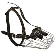 Super Ventilated Wire Basket Dog Muzzle for Comfy Walking and Training